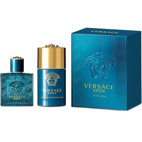 Versace Eros Set Profumo Spray EDT 50ml+ deodorante stick 75ml